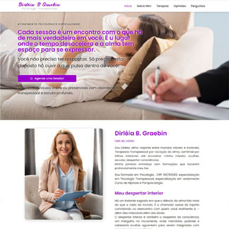 Site Dirleia Psicóloga